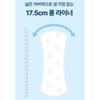 Reine Baumwolle ZERO Slim Slipeinlagen Lang 17,5 cm Tägliche Baumwoll-Einlagen 40 Stück Koreanische Damenhygiene