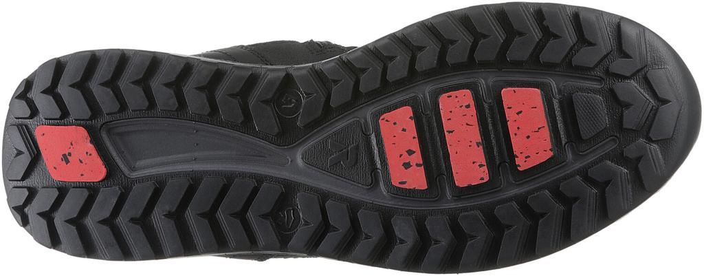 Ботинки на шнуровке Rieker красный черный белый