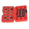 10pcs Multi Spline Broken Screw Removal Tool Bolt Extraction Tool  For Stripped Screws