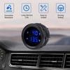 52mm Car Digital Turbo Boost Gauge Oil Pressure Gauge LED Double Display Water Temperature Voltage Gauge Fit for 12v/24v Cars
