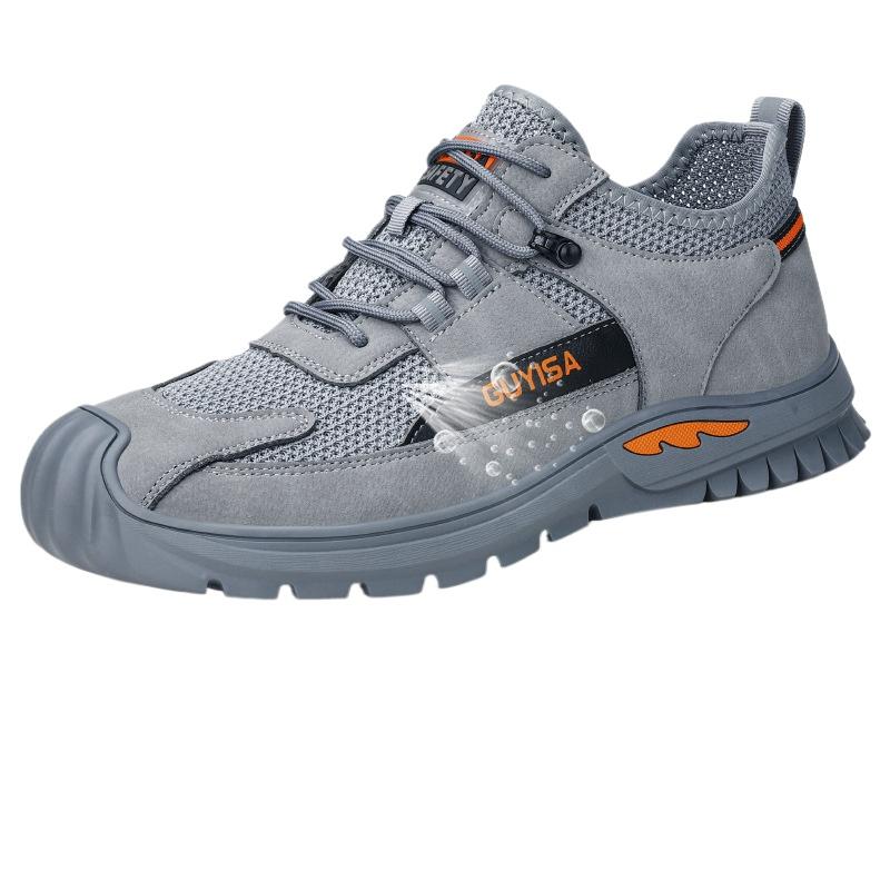Arbeitsversicherungsschuhe, bruchsicher, durchstichfest, verschleißfest, rutschfest, Sicherheitsarbeitsschuhe für Männer
