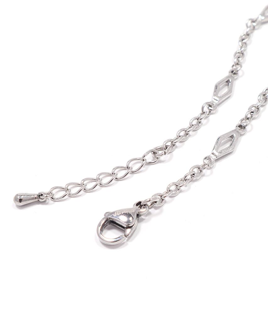 Jbans Classic A Diamond Point 06 Ring Chain Mix Bracelet (C2601Ac1392_Sv)