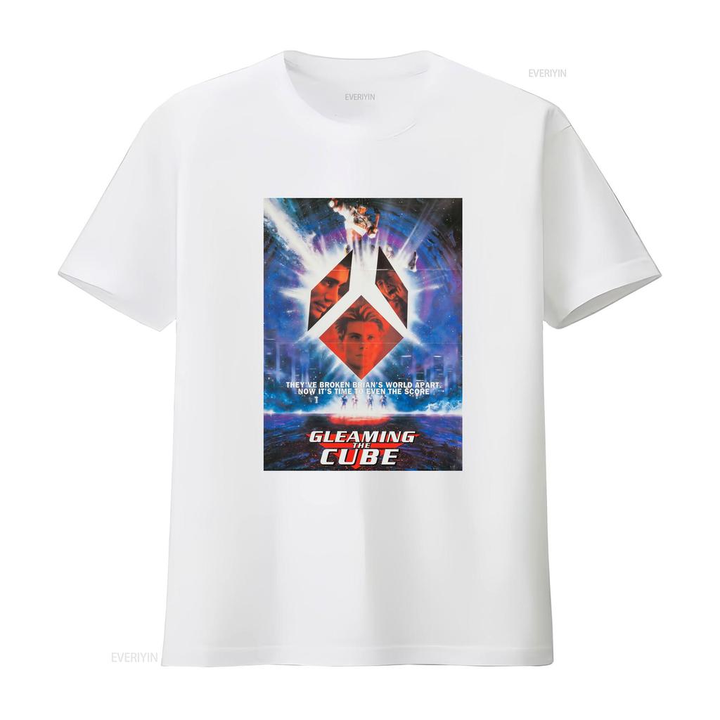 Gleaming The Cube Movie Retro 80s V9 T Shirt Sci Fi Adventure Design vintage Washed homme fashion designer clothes streetwear