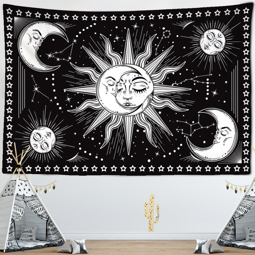 Tarot Card Tapestry Wall Hanging Astrology Divination Bedspread Beach Matwitchcraft Mandalay Hippie Mandalas Brujeria