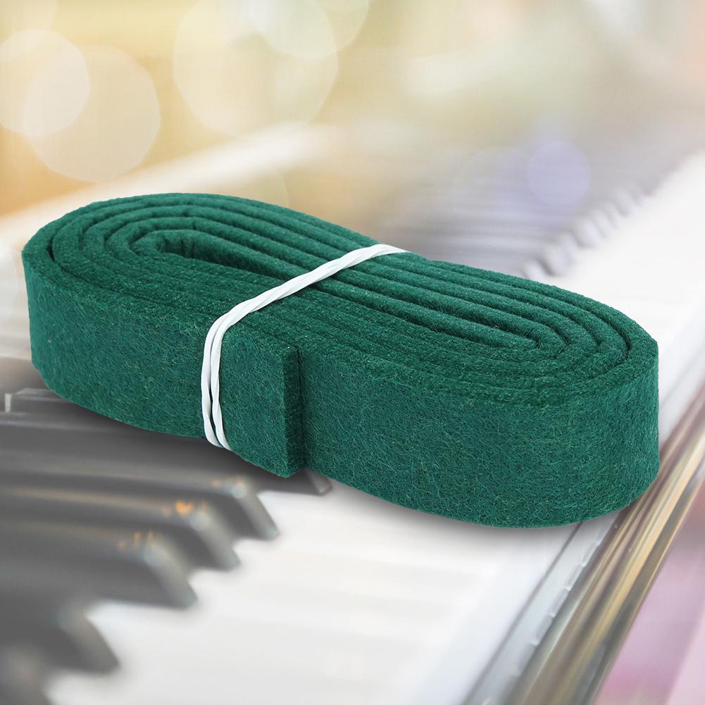 1265*25*5mm Dark Green Piano Check Tape Tuning Tool Musical Instrument Accessories