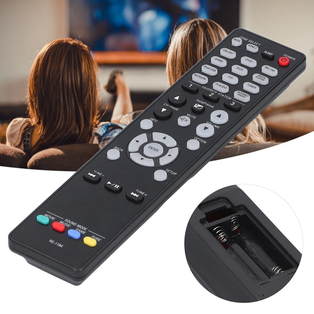 TV Remote Controller for Denon RC1184 RC1183 AVRX3000 AVRX2000 AVRE400 AVR2313