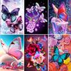Diamond Painting Set - Butterfly Series Full Diamond Mosaic 5D DIY Cross Stitch Set Art Home Decoration