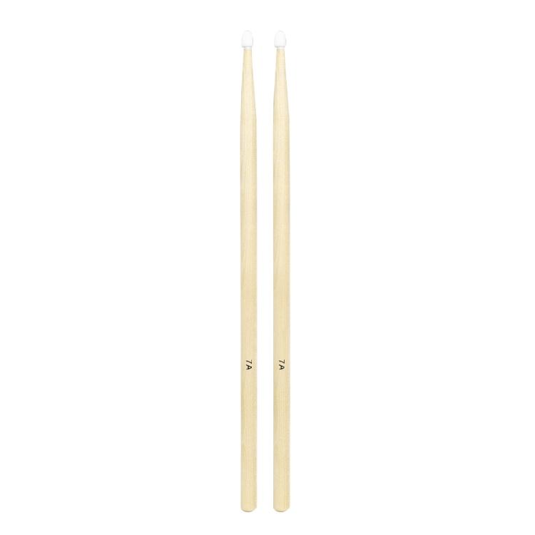 2pack Durability Maple Drumsticks Natural Maple Wood Drum Stick Children Drum for Beginners and Professionals