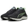 Puma Foreverrun Nitro Round Toe Durable Mid-Top Casual Running Shoes Men Sneakers Black Green 377757-12