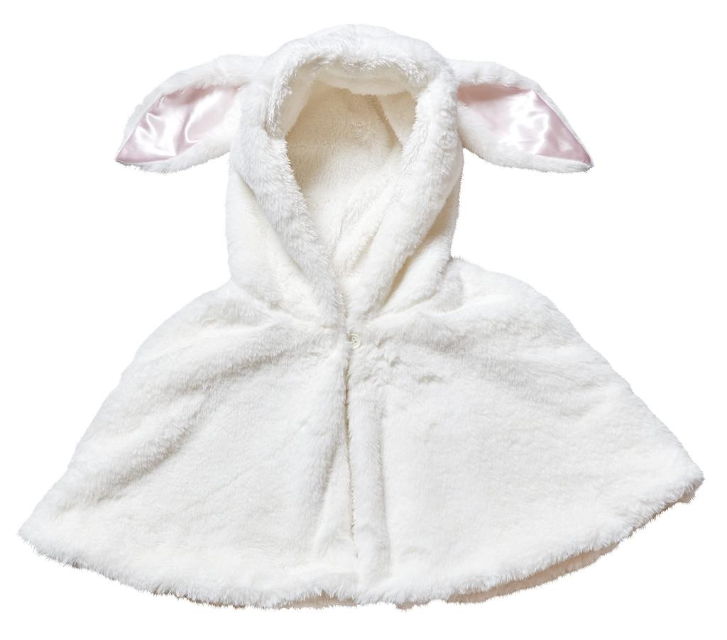 Clearstone Cosplay Halloween Fluffy Cape Baby White Kousa-chan