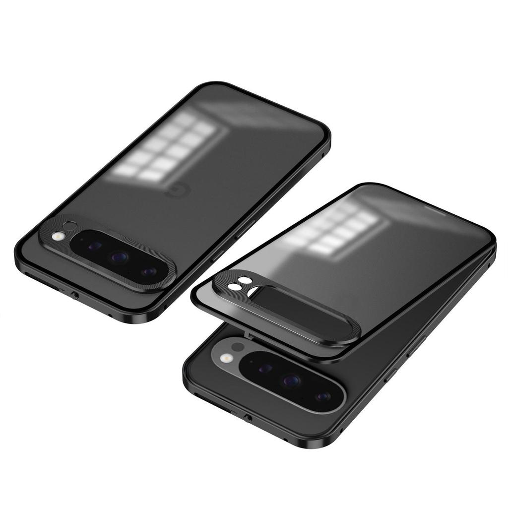 Google Pixel 10 Pro XL Magnetic Matte Metal Frame Snap-On Case