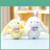 Plush Bunny Keychain With Short Plush Material For Girls And Boys Gift Decor