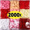 Artificial Fake Rose Petals Multicolor Silk Fake Petals Flowers for Valentine's Day Wedding Party Favors Romantic Decoration 5