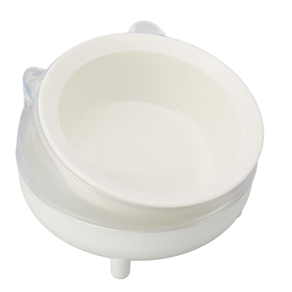 Cat Food Bowl Dual Use Large Capacity Tilted Elevated Ceramics Pet Food Bowl with Stand for Dogs