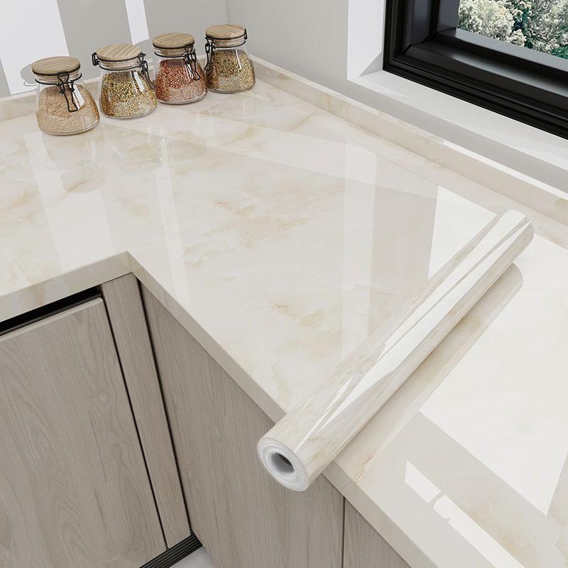 Eco-Friendly Kitchen Anti-Oil Stickers: Self-Adhesive, Waterproof, Heat-Resistant Tile and Stove Top Renovation Wallpaper.