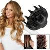 1 Pezzo Diffusore per Capelli Ricci e Naturali, Massimizza l'effetto Anti-crespo Nero Orchidea, Migliora i Capelli Naturalmente Ricci, Accessorio per Asciugacapelli