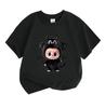 Kids Boys Girls 100% Cotton Short Sleeve Crew Neck T-Shirt,