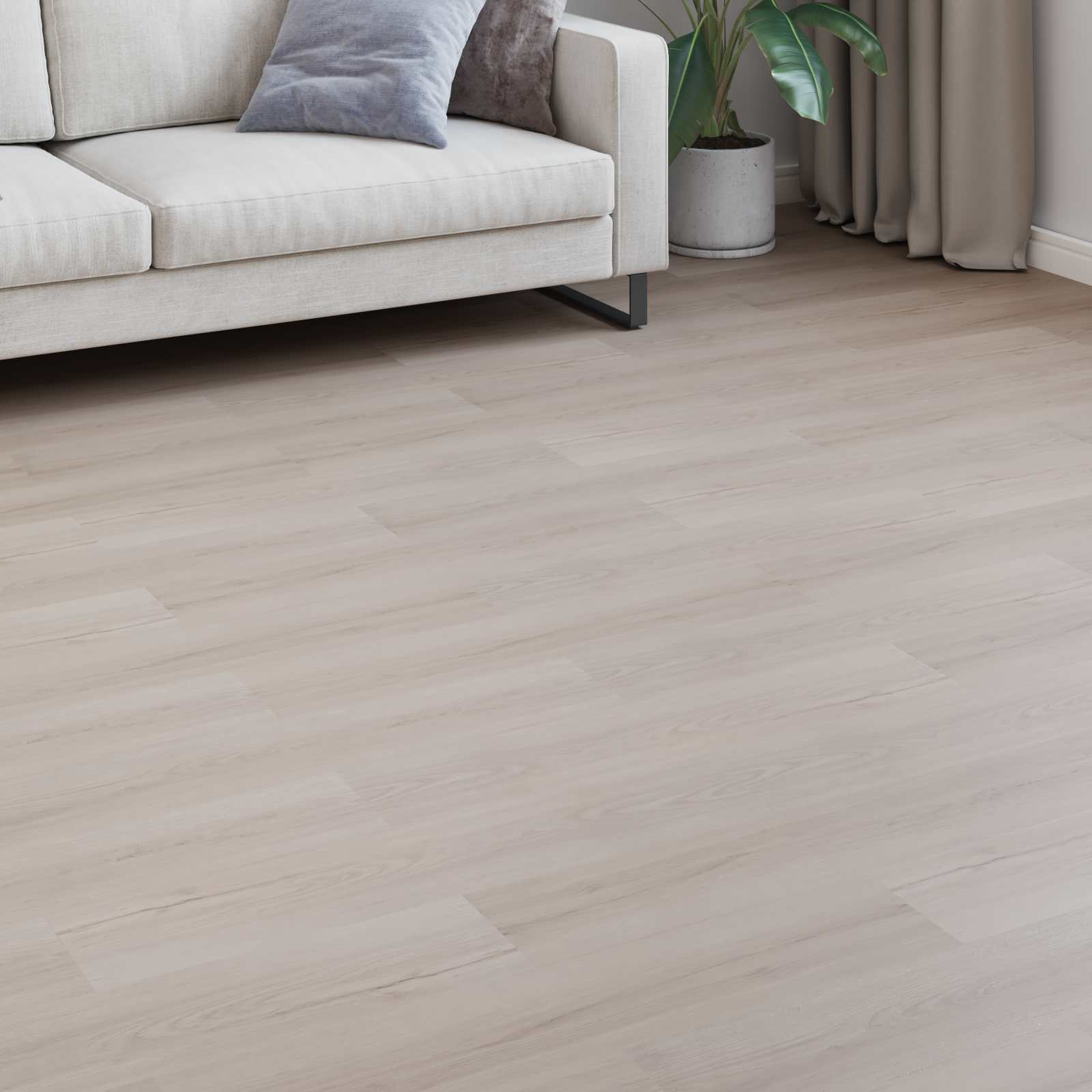 Laminatboden 5 Stück Himmelblau 101 x 20 x 0,8 cm Holzwerkstoff