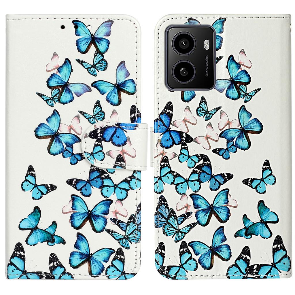 For HMD Pulse/Pulse+ Shockproof Case Pattern PU Leather Flip Phone Cover