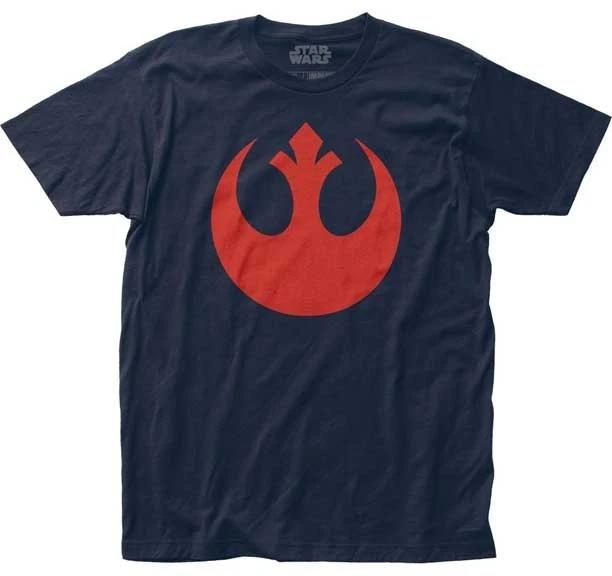 Men s Star Wars Rebel Alliance Symbol T-Shirt Navy - New 4XL