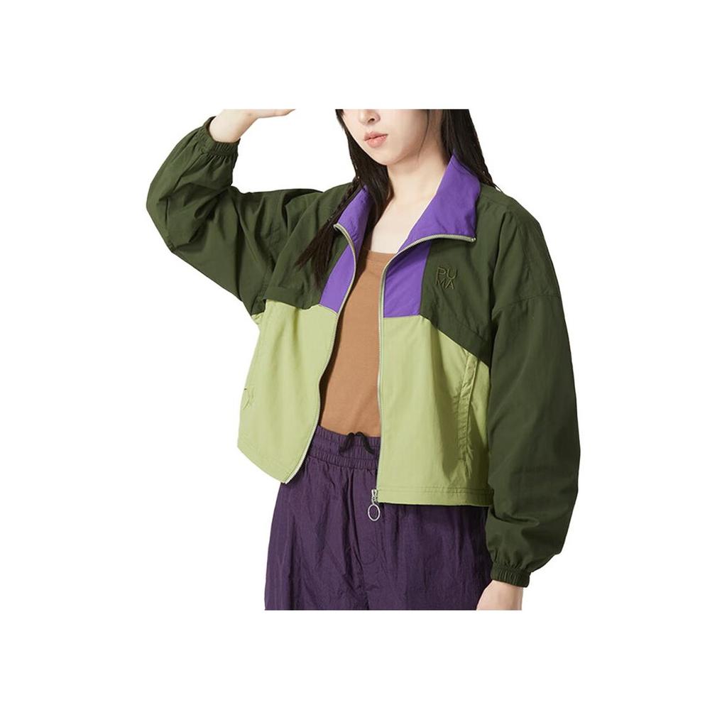 New PUMA Jackets Women's Green 623469-31