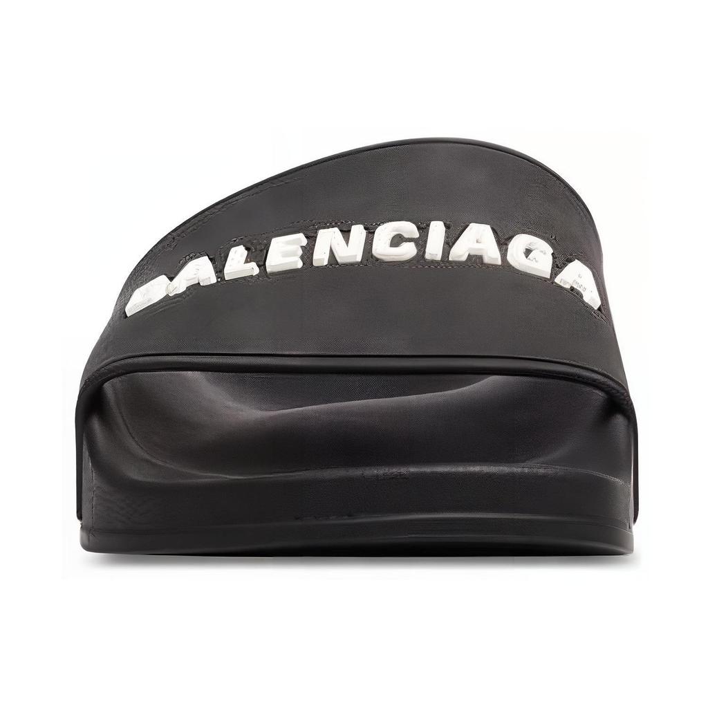 Balenciaga Slide Slippers Men's Black 565826W1S801006