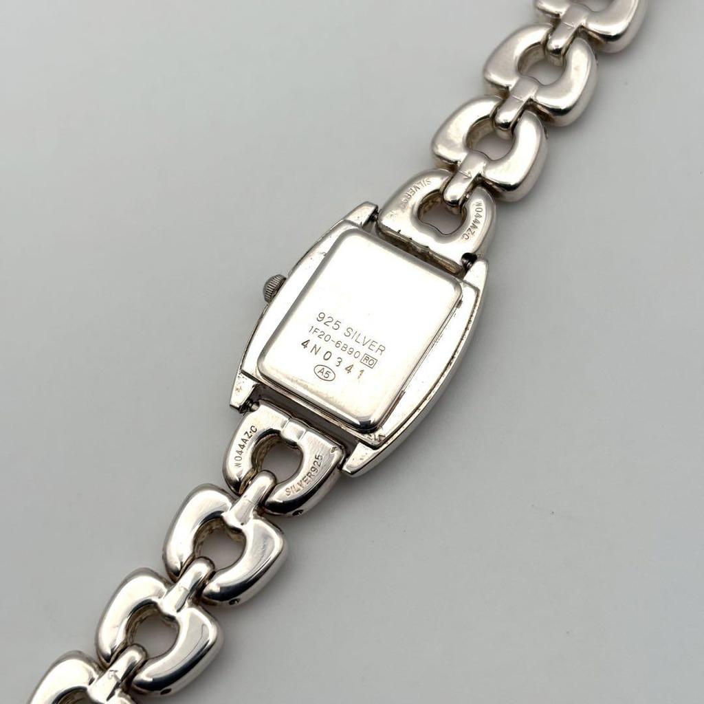 [USED] SEIKO CRESTA SILVER 925 quartz solid silver watch