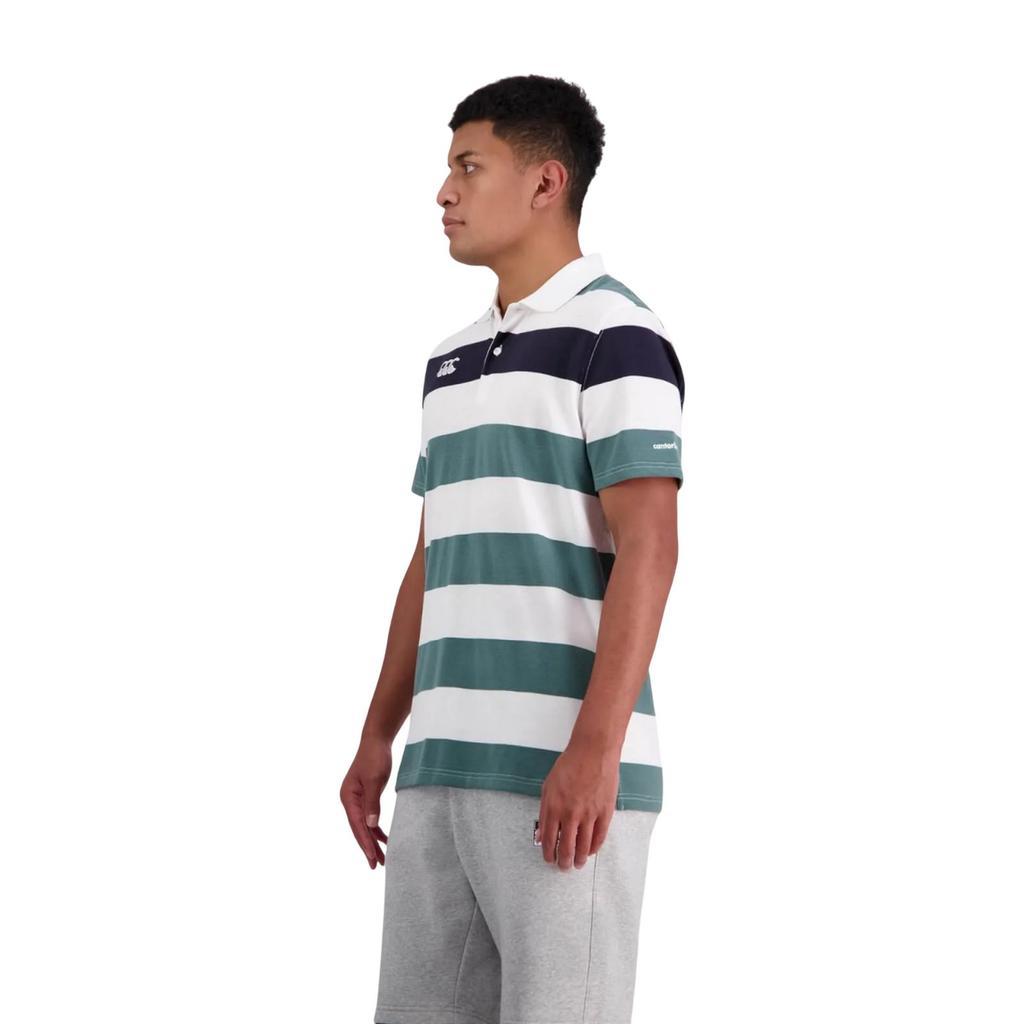 canterbury Mens Stripe Polo Shirt