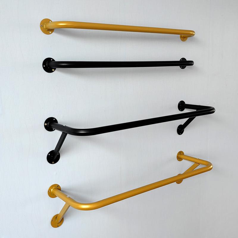 Wall-Mounted Clothing Display Rack for Women's & Children's Wear Stores