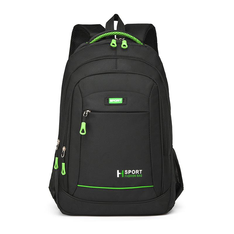 

Commuter men s backpack, large-capacity anti-splashing computer backpack, simple and casual college student schoolbag