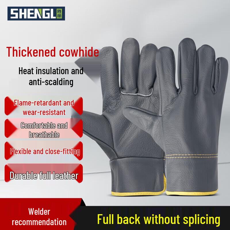 Industrial Cowhide Welding Gloves