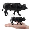 Wild Animal Water Buffalo Model Plastic Toy For Kids Educational Playroom Decor