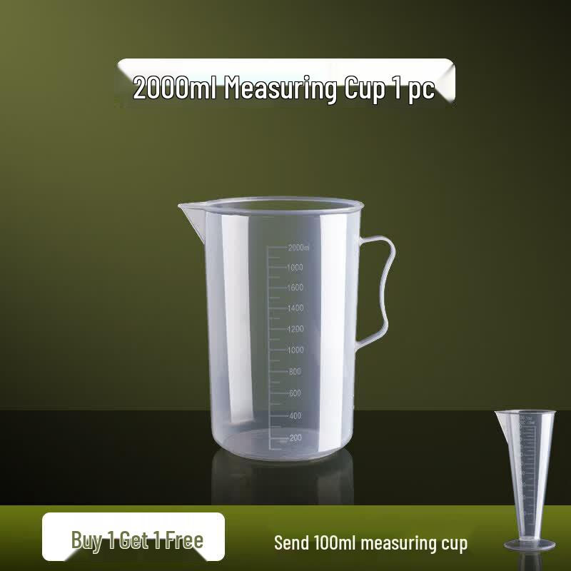 ZISIZ Commercial Plastic Measuring Cup
