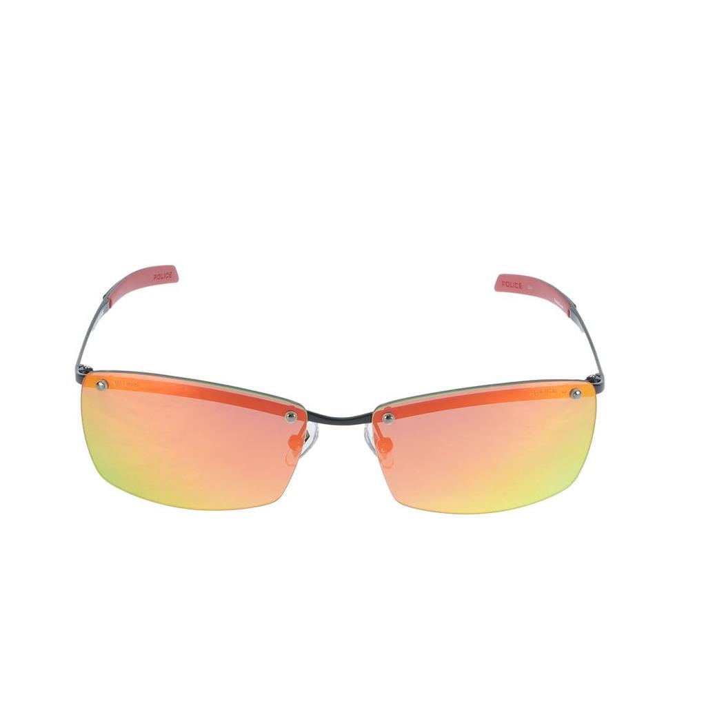 Police Polarized Sunglasses for Men SPLT77J 530P 60 Size Tech Lenses Collection Japan Model Square