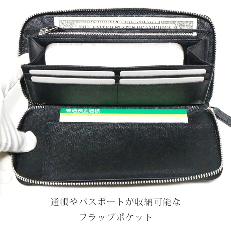 [Berkut] black crocodile long wallet men's ladies genuine crocodile long wallet matte finish genuine leather Genuine leather leather crocodile