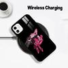 A-Angel Dust H-Hazbin H-Hotel Phone Case For IPhone17 16 15 14 13 12 11  Pro Max 16/15/14Plus Wireless Charger Cover Funda