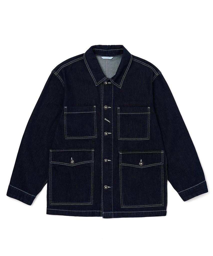 Juan Homme Denim Work Jacket (Indigo)