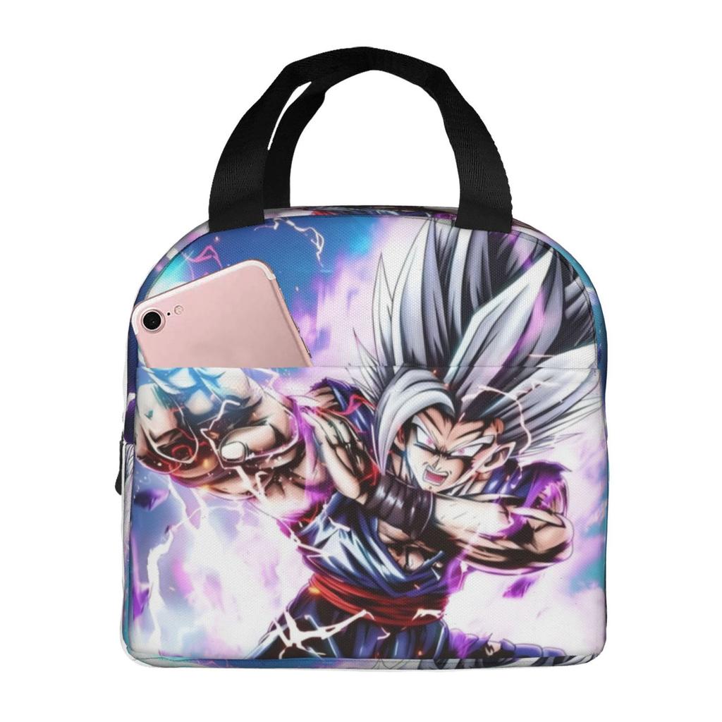 Wukong Lunch Bag Children'S Fully Printed Picnic Bag Cartoon Animation Thermal Insulation Bag Convenient Bento Bag