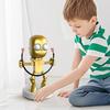 LED Night Light Cute Cartoon Robot Desk Lamp Dimmable Flicker Free USB Rechargeable Bedside Lamp Bedroom Decor