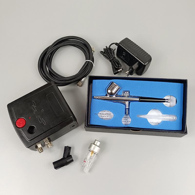 Mini Automatic Airbrush Kit for Model Painting, Nail Art & Tattoos