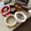 Bohemian Vintage Resin Bangle Europe American Style Retro Hand Ring Irregular Wide Bracelet Girls