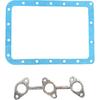 Full D722 Gasket Kit with D722 Head Gasket Compatible with Kubota D722 Engine Fits BX1800D B7300HSD K008 F1900 ZD18F GT950 GR2100