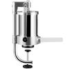 Sausage Stuffer, 2.5LBS/1.5L Capacity, 304 Stainless Steel Vertical Sausage Stuffer, Sausage Filling Machine with 3 Stuffing Tubes, Suction Base and