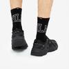 Fila Fluid 4 Cat Paw 4.0 Fabric Synthetic Leather Retro Casual Wear Durable Low-Top Dad Shoes Men Sneaker Black F12M232127FBK