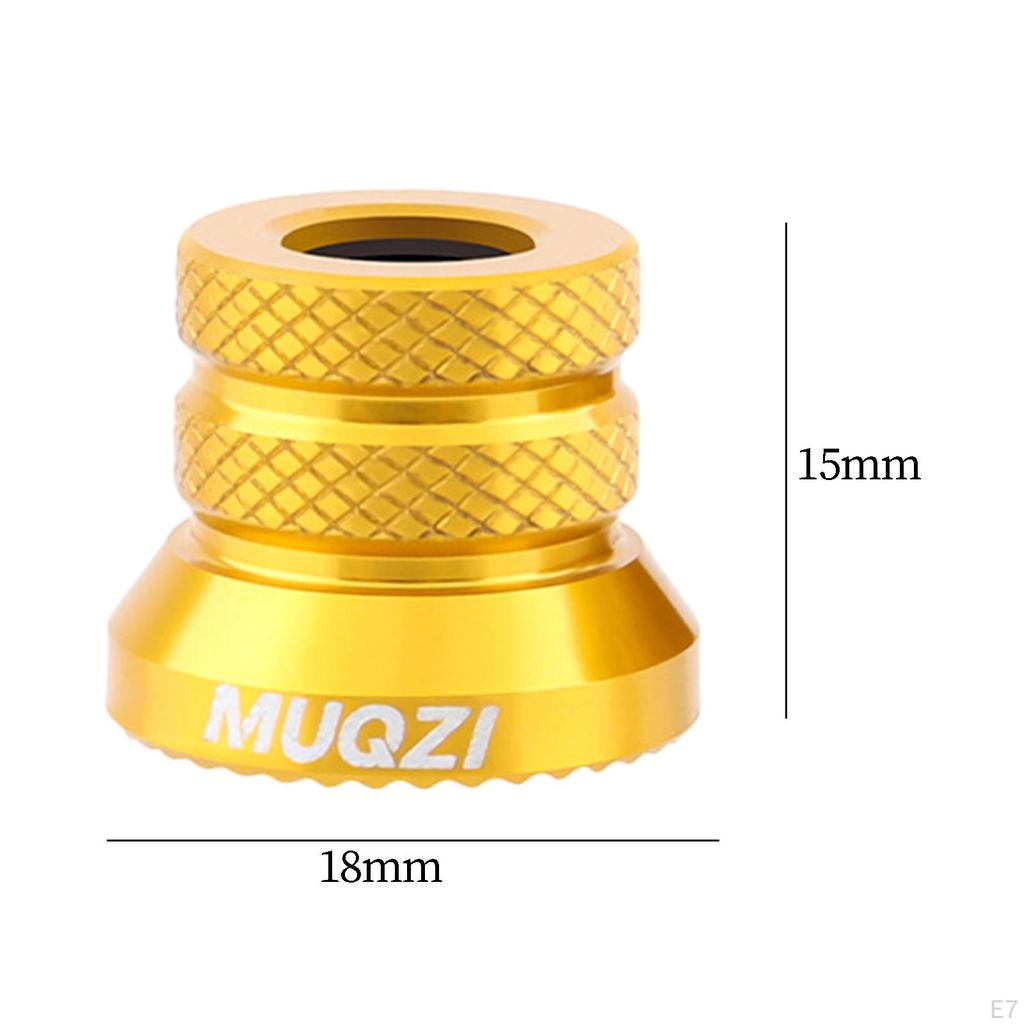 Hub Nut Bicycle Axle Riding Sturdy Aluminum Alloy Mountain Bikes Durable Biking Bicycling