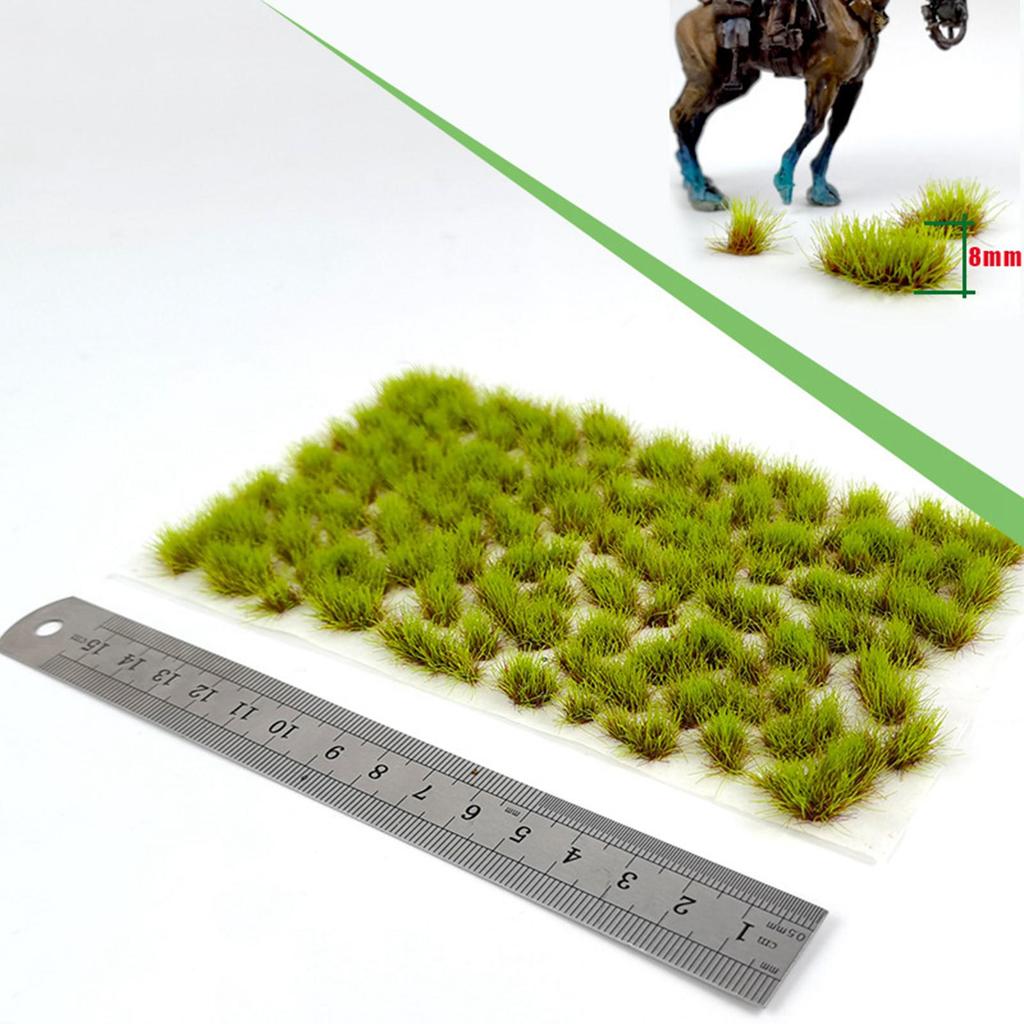 2 Sets of Grass Landscape Models for Garden Construction