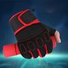 Fitness Sporthandschuhe Neuer Stil Herren und Damen Atmungsaktive Halbfingerhandschuhe Schützende Atmungsaktive Trainingshandschuhe Outdoor Fahrradhandschuhe