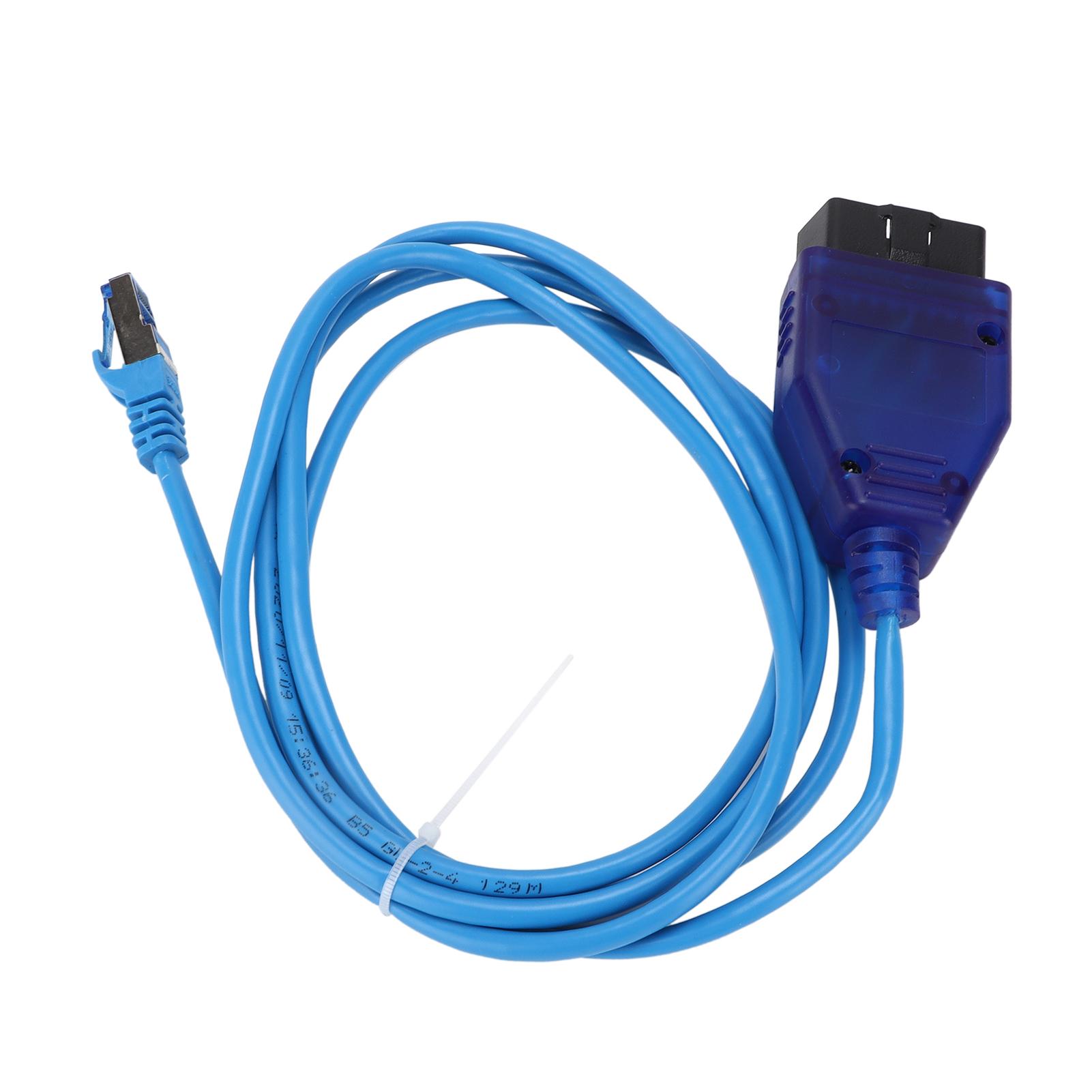 

Интерфейсный кабель ENET OBD RJ45, программирование кодирования с заменой светодиодной подсветки для серии F1357