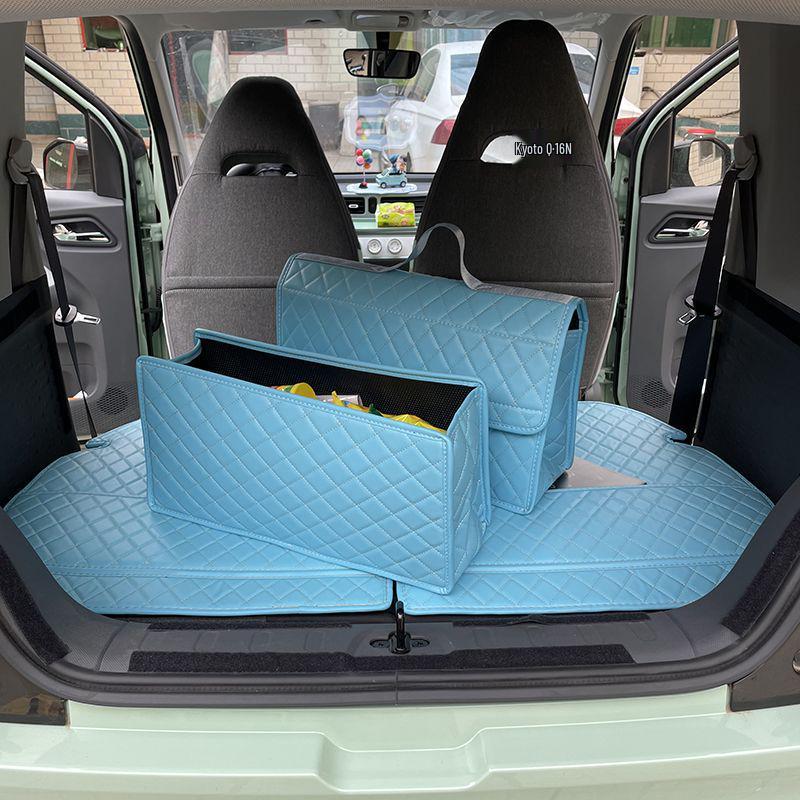 ארגונית תא מטען Bestune Pony Car: תיק פנימי לאחסון וכבל טעינה