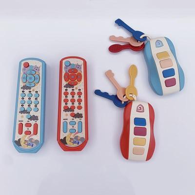 Children's Musical Keychain Car Toy with Lights and Sounds for Early Education